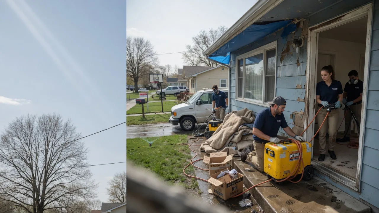 Basement Flood Cleanup in Thornburg, IA near me